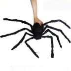Giant Black Spider Halloween Decor