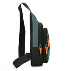 Men's Leisure Outdoor Hiking Bike Shoulder Bag, Waterproof Sports Crossbody Bag, Travel Backpack, Men's Chest Bag, Shoulder Bag