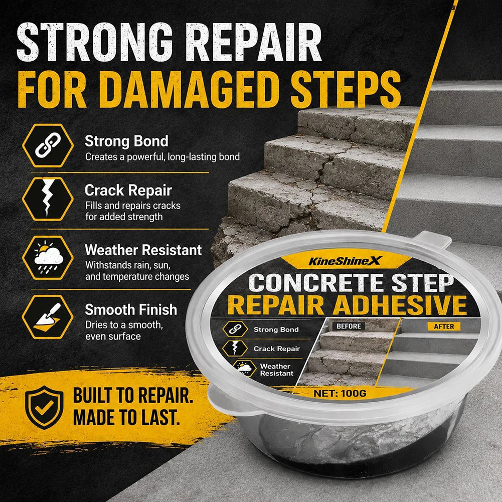Concrete Patch Repair Adhesive Step Cracks Filler Repair Sealant High Strength Strong Bonding Permanently Bonding Cracked