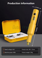 Handheld Electric Carving Tool Set For Furniture Woodworking Carving Lithium Electric Wood Chiseling 20PCS Blade Polishing Tool