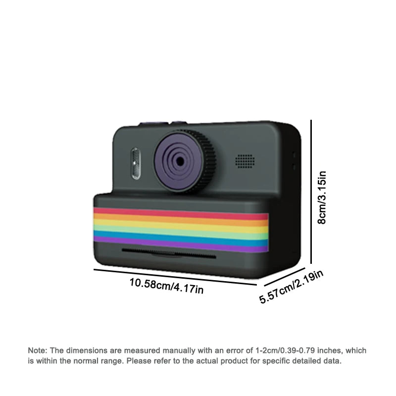 Digital Children Camera For Photography Mini Printer Portable Thermal Instant Print Photo Kids Camera 2.8inch HD Video Toy Gifts