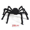 Giant Halloween Plush Black Spider