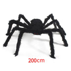 Giant Halloween Plush Black Spider