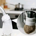 50Pcs Faucet Filter Cotton,Anti-splash Removes Sand Filters With T-strap ,Water Purification Socks For Tap Water Rust Removal
