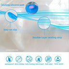 1/3/5/10PCS Vacuum Storage Bags with Valve Quilt Compression Pouch Space Saving Clothes Organizer Vacuum Bag Vacuum Sealing Bags