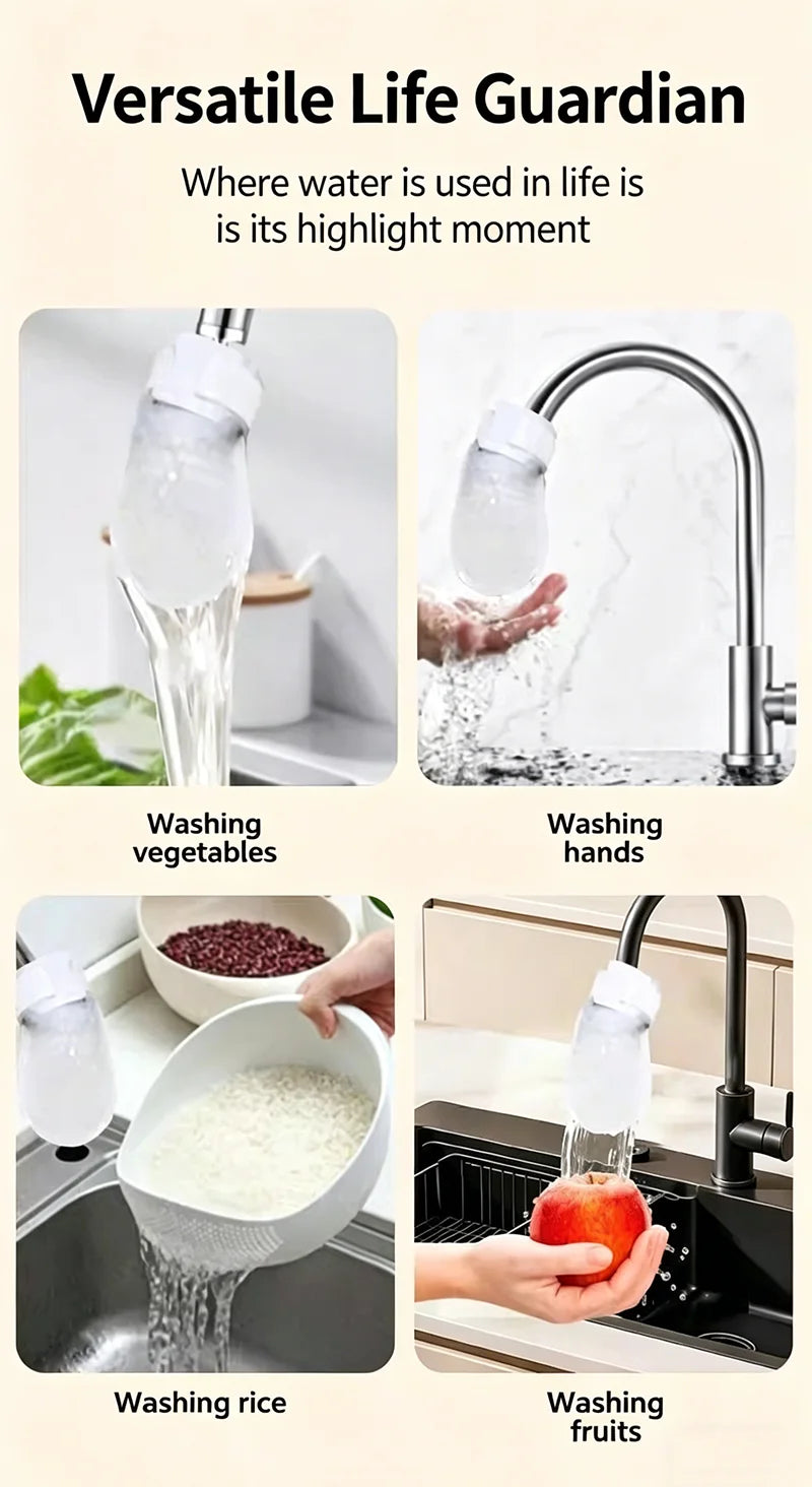 50Pcs Faucet Filter Cotton,Anti-splash Removes Sand Filters With T-strap ,Water Purification Socks For Tap Water Rust Removal