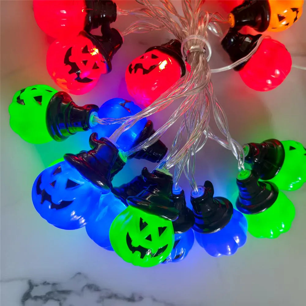 Halloween Pumpkin String Lights