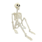 Halloween Decorations Skeleton,Posable Human Shape Skeleton,Halloween Fake Bone Horror Decoration