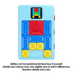 Huarong Road Magnetic Suction Block Sliding Puzzle for CHILDREN's Logical Thinking Training Brain-burning Board Game Toys