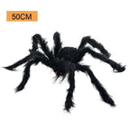 Giant Black Spider Halloween Decor