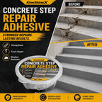 Concrete Patch Repair Adhesive Step Cracks Filler Repair Sealant High Strength Strong Bonding Permanently Bonding Cracked
