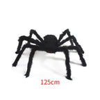 Giant Halloween Plush Black Spider
