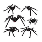 Giant Black Spider Halloween Decor