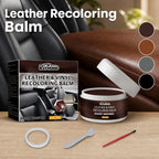 Leather Vinyl Recoloring Balm Repair Paste 4 Colors Black Brown Gray Leather Scratch Fade Crack Restorer DIY Repair Kit