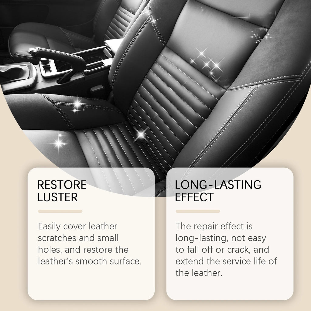 Leather Restoring Paste Natural Leather Filler Repair Compound Leather Restoration Cream For Tears Crack Burns Holes Filler
