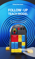 Huarong Road Magnetic Suction Block Sliding Puzzle for CHILDREN's Logical Thinking Training Brain-burning Board Game Toys