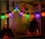 Halloween Pumpkin String Lights