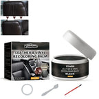 Leather Vinyl Recoloring Balm Repair Paste 4 Colors Black Brown Gray Leather Scratch Fade Crack Restorer DIY Repair Kit