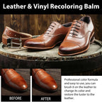 Leather Vinyl Recoloring Balm Repair Paste 4 Colors Black Brown Gray Leather Scratch Fade Crack Restorer DIY Repair Kit
